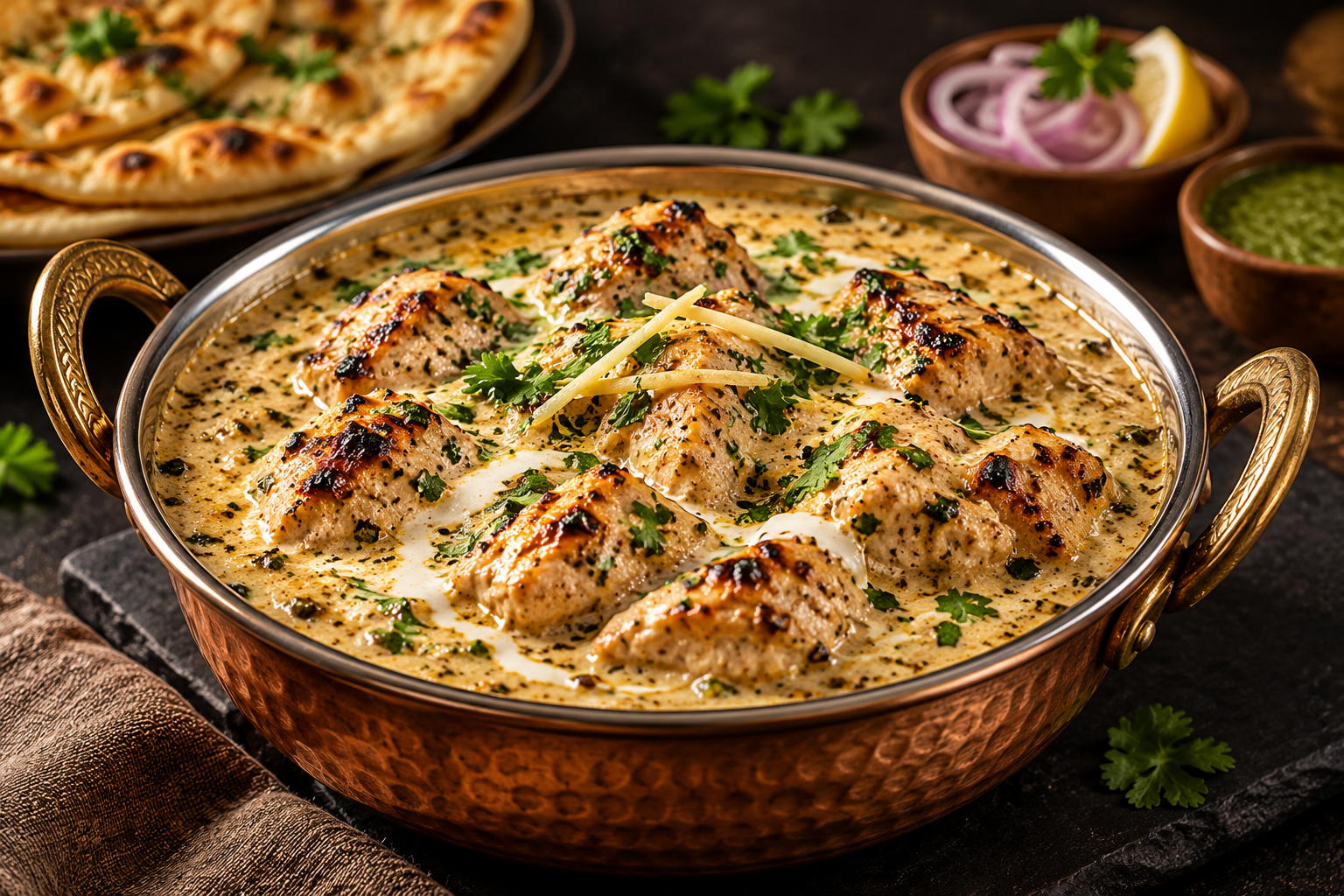 Chicken Malai Tikka Gravy
