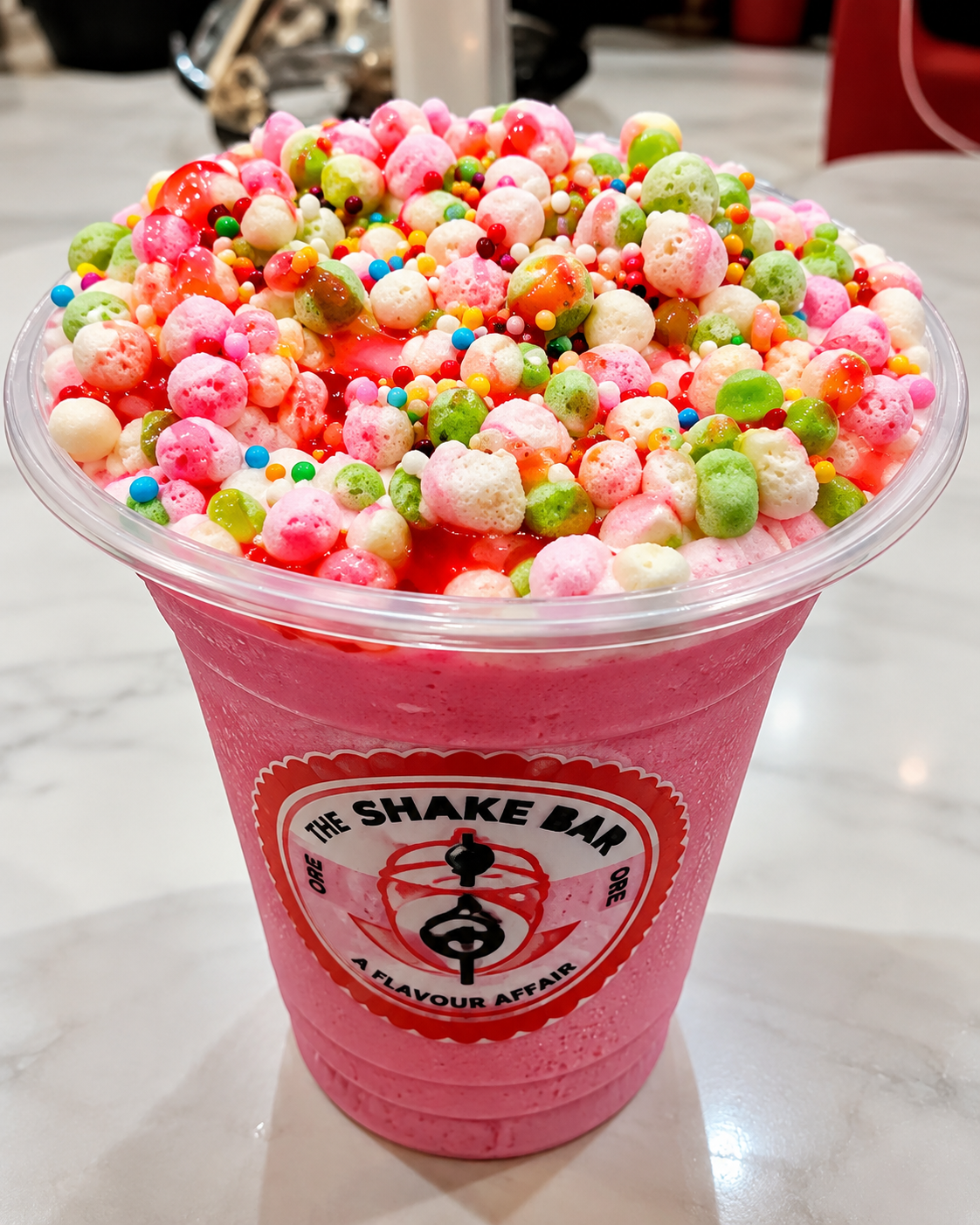 Strawberry Marshmallow Shake