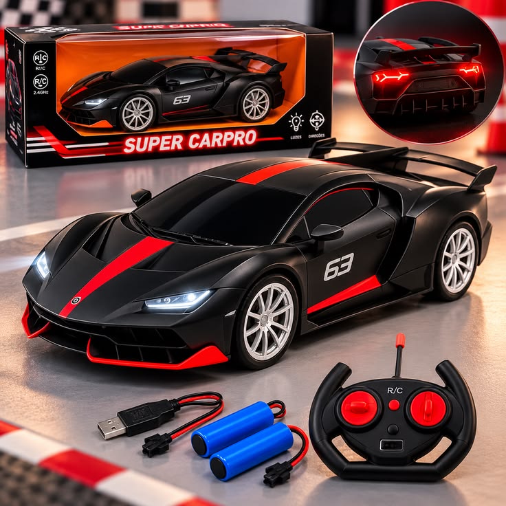 Remote-Controlled Toy Car