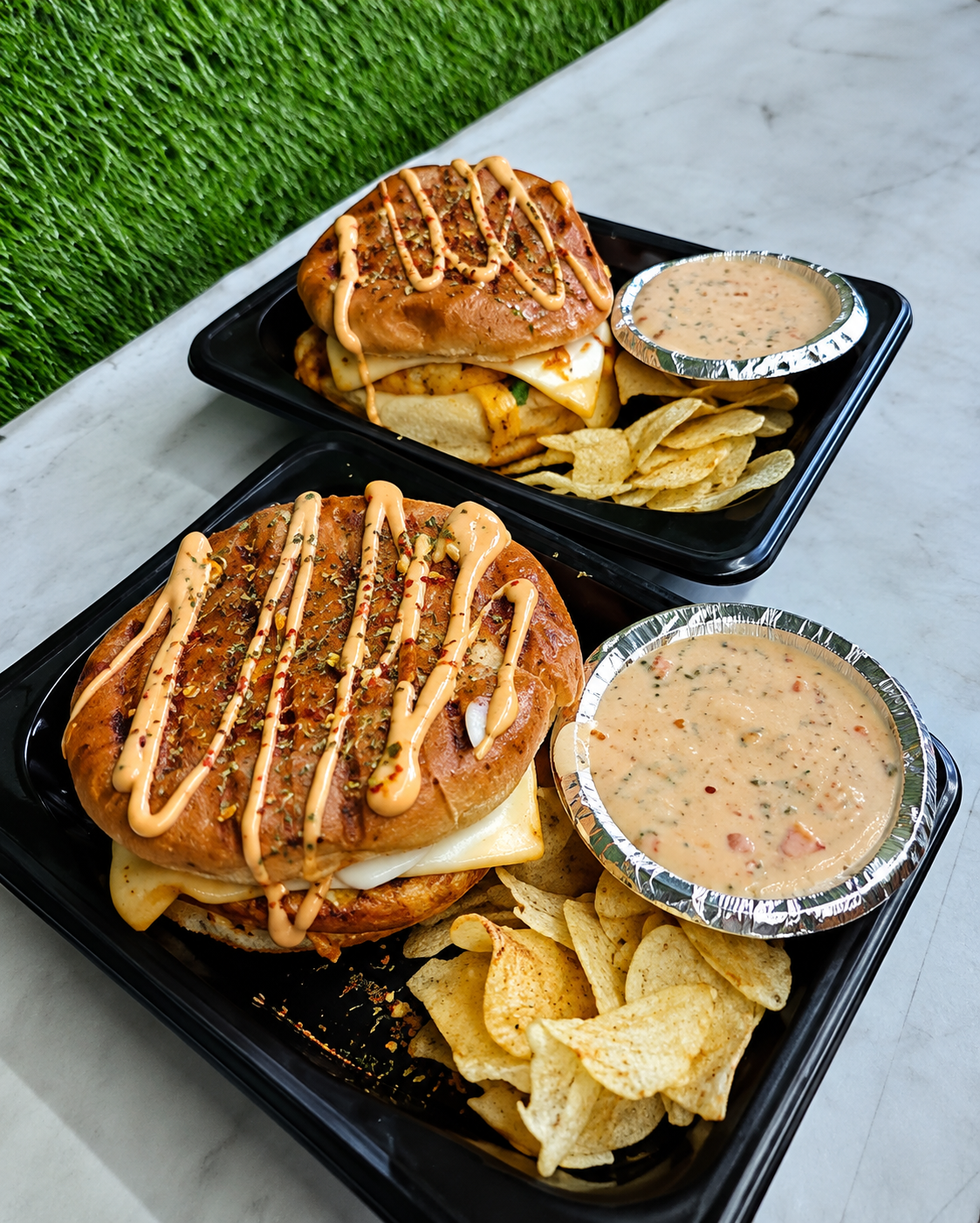 Cheesy Blast Burger
