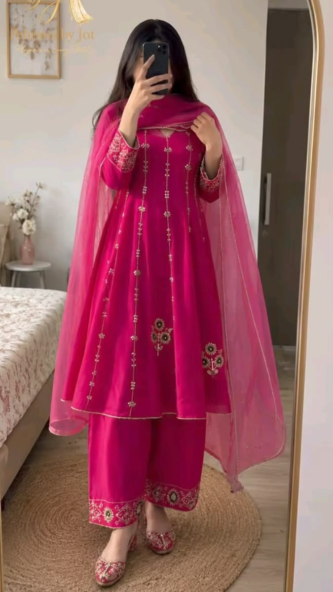 Magenta Suit