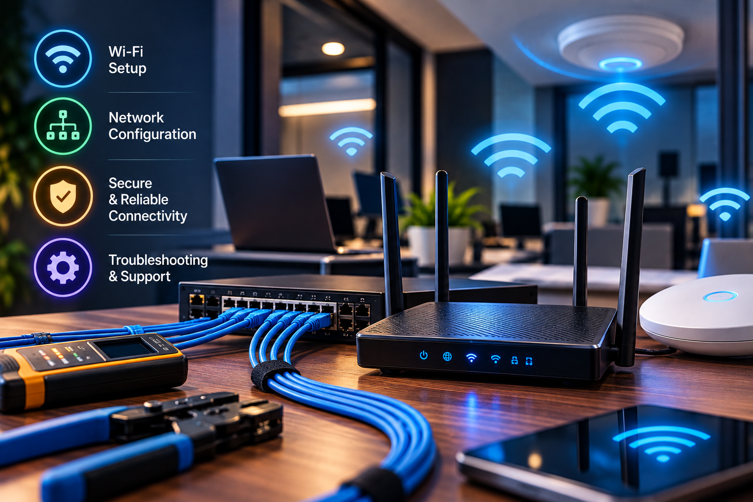 Networking Setup & Wi-Fi Configuration