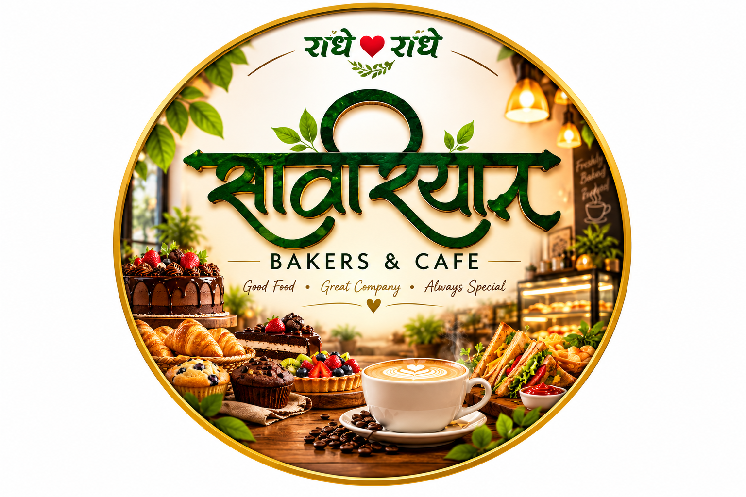 SAWARIYA BAKERS & CAFE logo