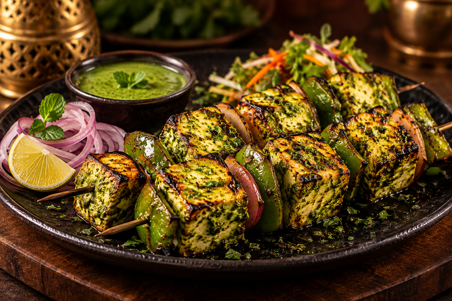 Paneer Haryali Tikka 6 pcs
