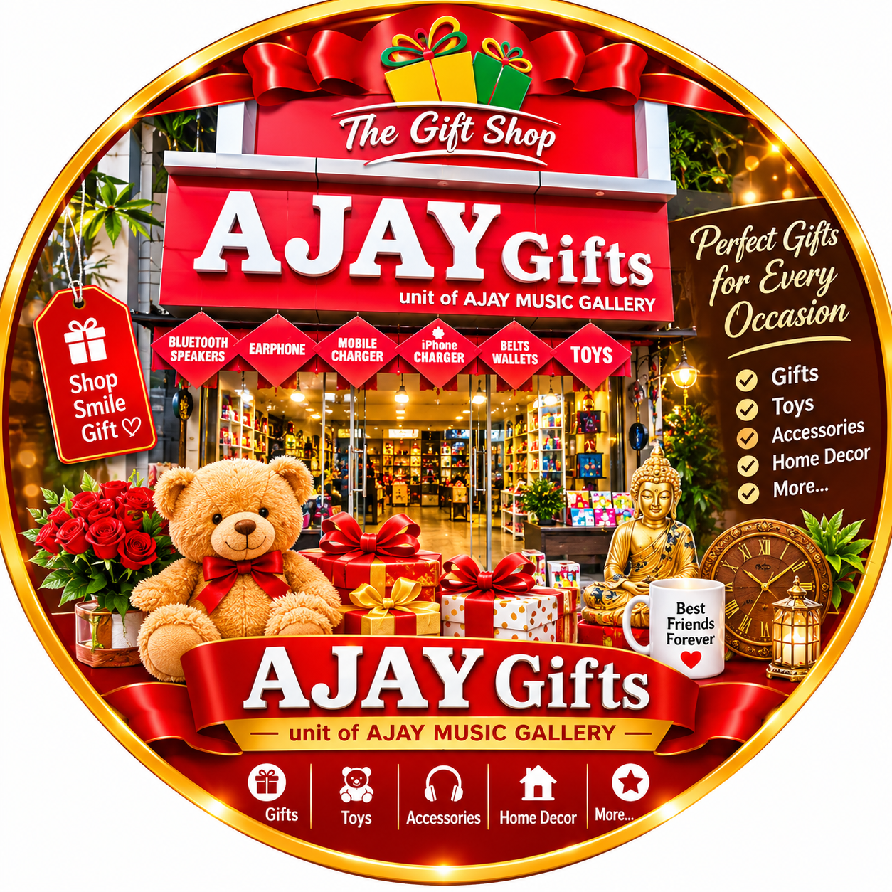 AJAY GIFTS logo
