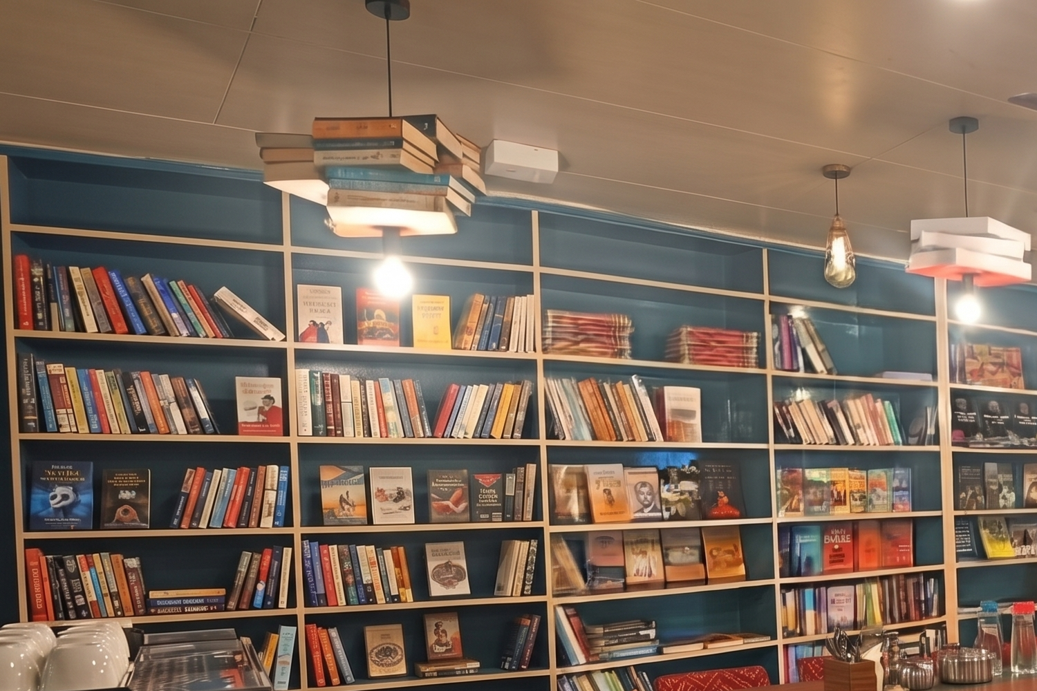 Maulyar BookCafe interior photo 3