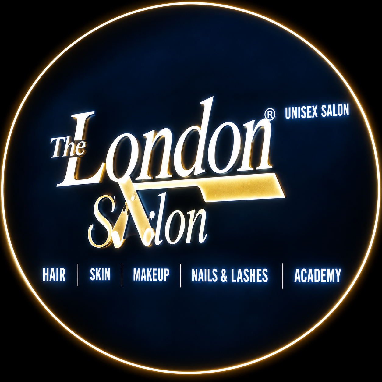 The London Salon logo
