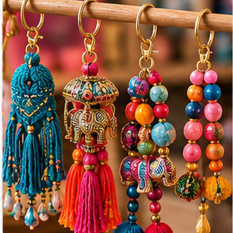 Beaded Keychain