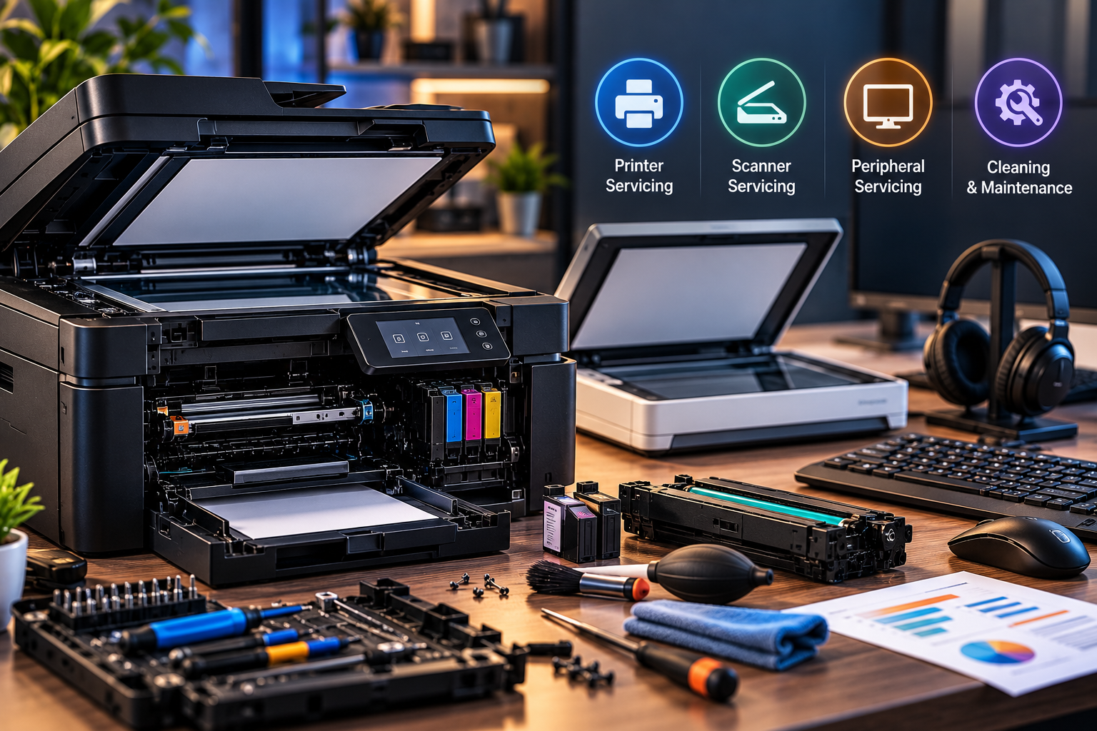 Printer, Scanner & Peripheral Servicing