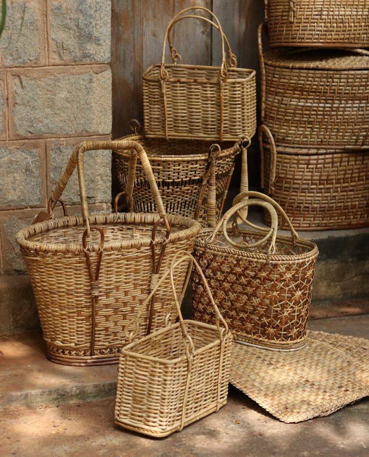 Sustainably Crafted Elegant Baskets