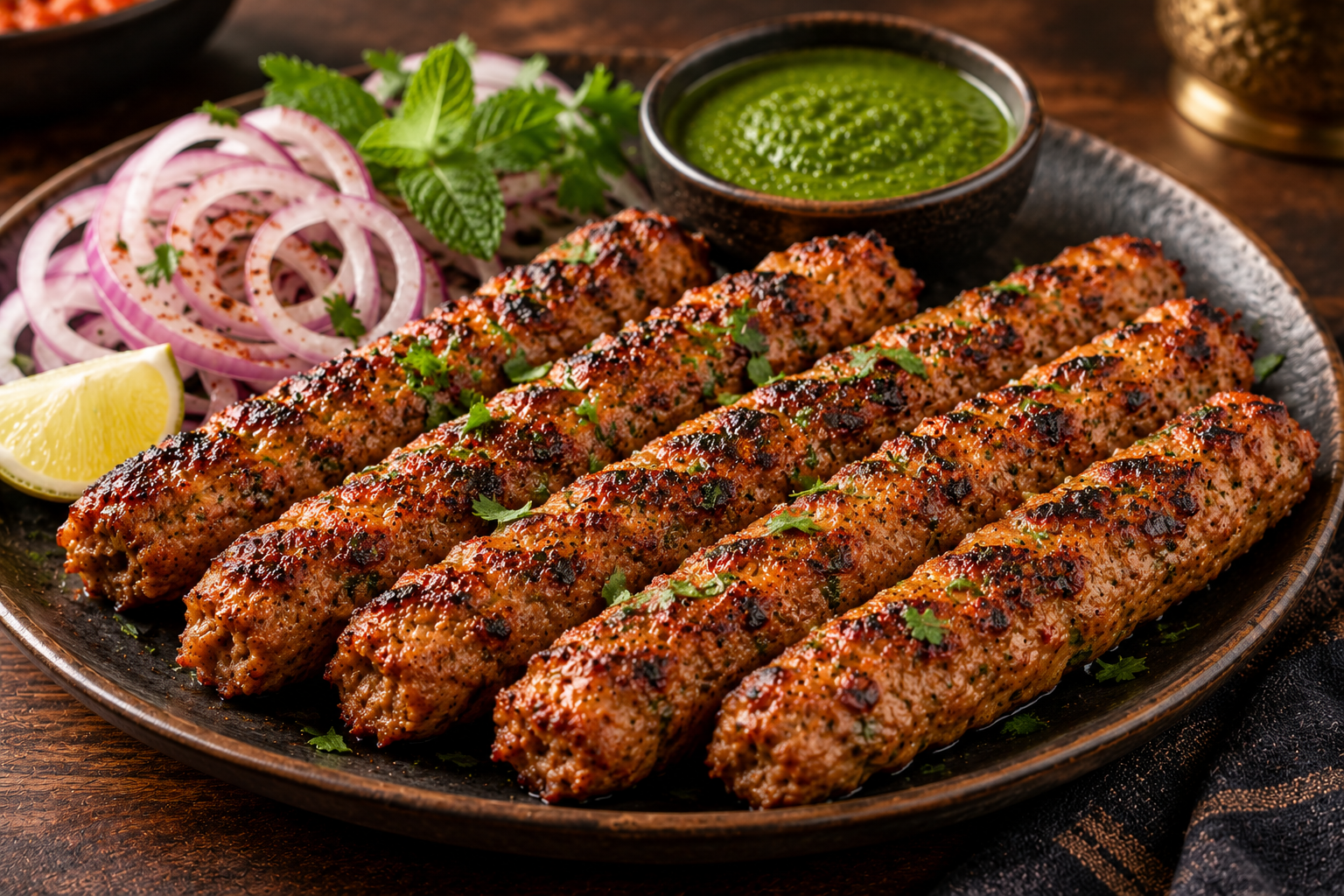 Chicken Seekh Kebab